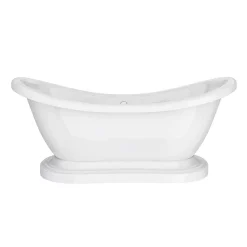 Victorian Plumbing Oakland 1750 Double Ended Roll Top Slipper Bath With Skirt -Victorian Plumbing shop oakland1750doubleendedrolltopslipperbathwithskirtd1