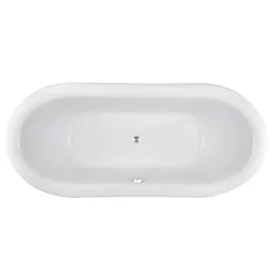 Old London Greenwich 1740 X 800mm Double Ended Slipper Freestanding Bath 8 Old London Greenwich 1740 X 800mm Double Ended Slipper Freestanding Bath -Victorian Plumbing shop oldlondongreenwichdoubleendedslipperfreestandingbathldb002d1