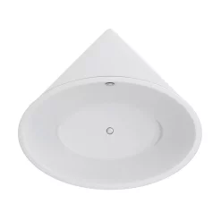 Victorian Plumbing Orbit Corner Modern Free Standing Bath (1270 X 1270mm)