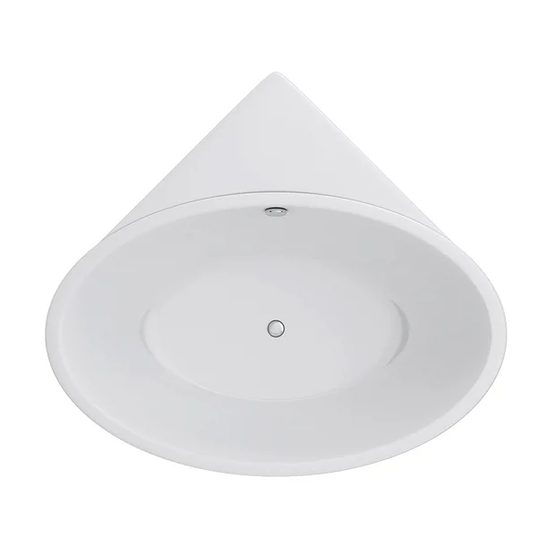 Victorian Plumbing Orbit Corner Modern Free Standing Bath (1270 X 1270mm) 3 Victorian Plumbing Orbit Corner Modern Free Standing Bath (1270 X 1270mm)