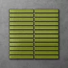 Victorian Plumbing Otsu Concave Kit-Kat Mosaic Tile Sheet Gloss Green - 295 X 295mm 1 Victorian Plumbing Otsu Concave Kit-Kat Mosaic Tile Sheet Gloss Green - 295 X 295mm -Victorian Plumbing shop otkkgg n