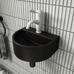 Victorian Plumbing Otsu Concave Kit-Kat Mosaic Tile Sheet Gloss White Speckled - 295 X 295mm 7 Victorian Plumbing Otsu Concave Kit-Kat Mosaic Tile Sheet Gloss White Speckled - 295 X 295mm -Victorian Plumbing shop otkkgws d1