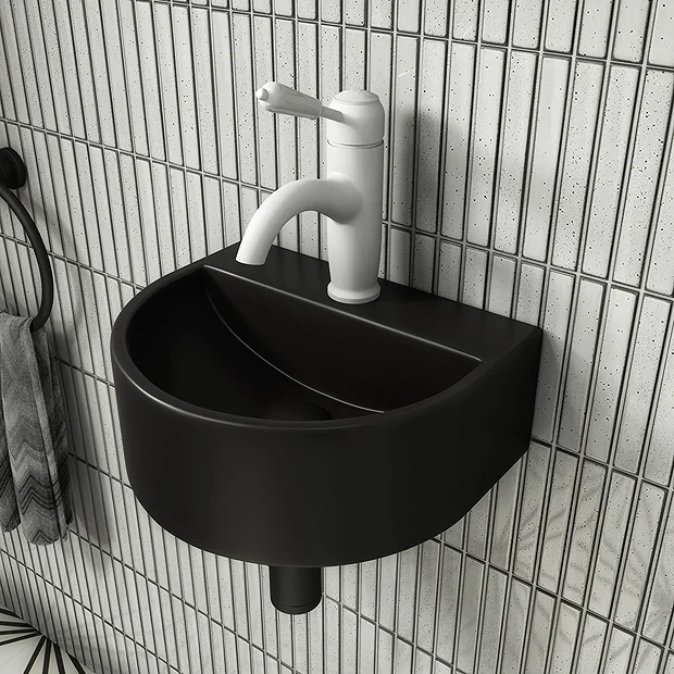 Victorian Plumbing Otsu Concave Kit-Kat Mosaic Tile Sheet Gloss White Speckled - 295 X 295mm 5 Victorian Plumbing Otsu Concave Kit-Kat Mosaic Tile Sheet Gloss White Speckled - 295 X 295mm - Image 3