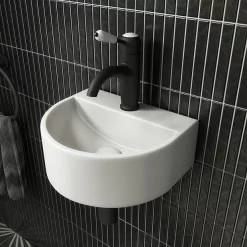 Victorian Plumbing Otsu Kit-Kat Mosaic Tile Sheet Matt Black - 295 X 295mm -Victorian Plumbing shop otkkmb d1