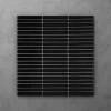 Victorian Plumbing Otsu Mini Kit-Kat Mosaic Tile Sheet Gloss Black - 290 X 280mm