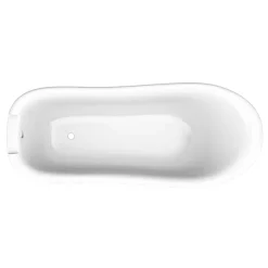 Victorian Plumbing Oxford 1710 Roll Top Slipper Bath + Brushed Brass Leg Set 9 Victorian Plumbing Oxford 1710 Roll Top Slipper Bath + Brushed Brass Leg Set -Victorian Plumbing shop ox1710bb d1