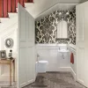 Urlington Bathroom Burlington Traditional Wall Mounted Curved Cloakroom Basin -Victorian Plumbing shop p13 d2