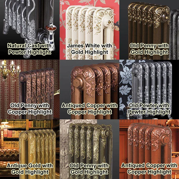 Paladin Radiat Paladin Shaftsbury 540mm High 6 Section Electric Cast Iron Radiator With 900w Heating Element 8 Paladin Radiat Paladin Shaftsbury 540mm High 6 Section Electric Cast Iron Radiator With 900w Heating Element - Image 6