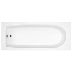 Nuie Curved Top Straight Hinged Barmby Shower Bath