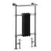 Urlington Bathroom Burlington Bloomsbury Black Heated Towel Rail Radiator -Victorian Plumbing shop r2chrbla l