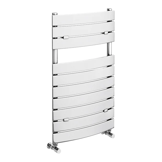 Milan Bathroom Milan Curved Heated Towel Rail 840mm X 493mm Chrome 4 Milan Bathroom Milan Curved Heated Towel Rail 840mm X 493mm Chrome - Image 2
