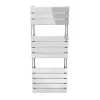 Milan Bathroom Milan Heated Towel Rail 1213mm X 500mm Chrome -Victorian Plumbing shop rad06 n d2