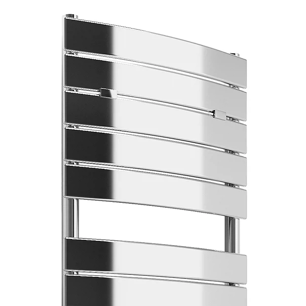 Milan Bathroom Milan Curved Heated Towel Rail 1512mm X 493mm Chrome 5 Milan Bathroom Milan Curved Heated Towel Rail 1512mm X 493mm Chrome - Image 3