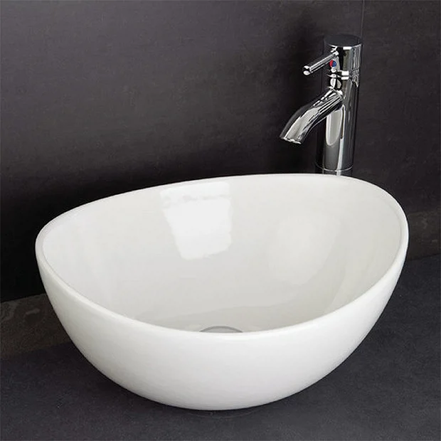 RAK Ceramic RAK Shell Sit On Vanity Basin - No TH 6 RAK Ceramic RAK Shell Sit On Vanity Basin - No TH - Image 4