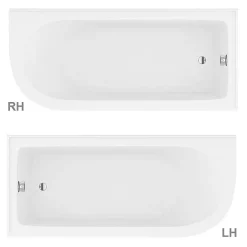 Victorian Plumbing Appleby 1700 Roll Top Shower Bath + Rose Gold Leg Set