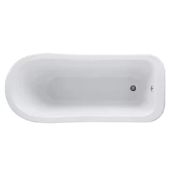 Nuie Kensington 1700 Roll Top Slipper Bath Inc. Chrome Leg Set -Victorian Plumbing shop rl1490legsetcnd1 1