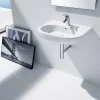 Roca Meridian-N Wall-hung 1TH Basin -Victorian Plumbing shop rocameridiannwallhung1thbasind1