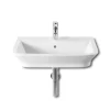 Roca - The Gap W650 X D470mm Wall Hung Basin - 1 Tap Hole -Victorian Plumbing shop rocathegapw650xd470mmwallhungbasinwithfixingkit1taphole327473000l