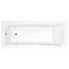Victorian Plumbing Square Single Ended Shower Bath Pack (inc. Triton Aspirante 9.5kw Electric Shower)