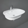 RAK Ceramic RAK Sensation 65cm 1TH Wall Hung Basin 2 RAK Ceramic RAK Sensation 65cm 1TH Wall Hung Basin -Victorian Plumbing shop senwb6501awha l