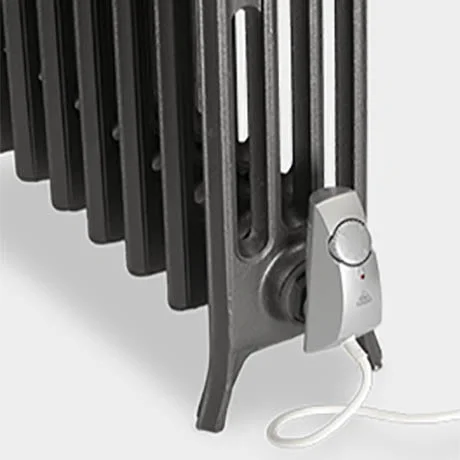 Paladin Radiat Paladin Shaftsbury 740mm High 7 Section Electric Cast Iron Radiator With 2000w Heating Element 5 Paladin Radiat Paladin Shaftsbury 740mm High 7 Section Electric Cast Iron Radiator With 2000w Heating Element - Image 3