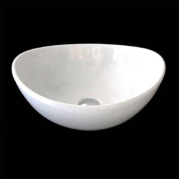 RAK Ceramic RAK Shell Sit On Vanity Basin - No TH 4 RAK Ceramic RAK Shell Sit On Vanity Basin - No TH - Image 2