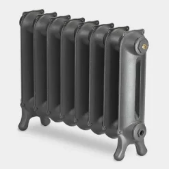 Paladin Radiat Paladin Sloane 450mm High 7 Section Electric Cast Iron Radiator With 900w Heating Element -Victorian Plumbing shop slo457pb1200w l