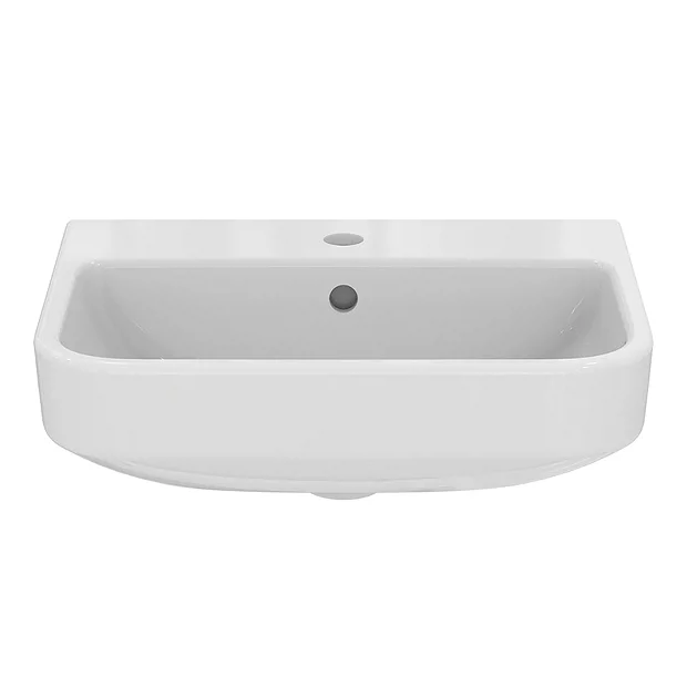 Ideal Standard I.Life S 500mm Compact 1TH Washbasin 6 Ideal Standard I.Life S 500mm Compact 1TH Washbasin - Image 4