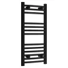 Toreno Black Curved W400 X H800mm Heated Towel Rail 2 Toreno Black Curved W400 X H800mm Heated Towel Rail -Victorian Plumbing shop trb480c l