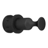 Arezz Matt Black Robe Hook Attachment For Heated Towel Rails -Victorian Plumbing shop trhk02mbnd2