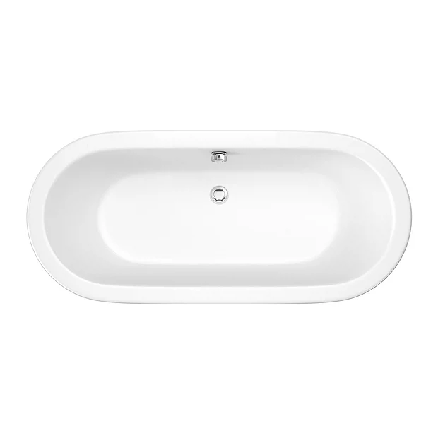 Trojan 1695 X 755mm Inset Double Ended Oval Bath 4 Trojan 1695 X 755mm Inset Double Ended Oval Bath - Image 2
