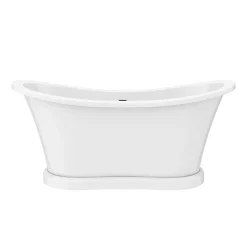 Trafalgar 1685 X 745 Double Ended Slipper Roll Top Bath -Victorian Plumbing shop twht1685 n d1
