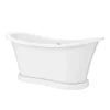 Trafalgar 1685 X 745 Double Ended Slipper Roll Top Bath -Victorian Plumbing shop twht1685 n d5