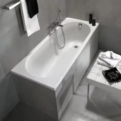Villeroy & Boch Villeroy And Boch O.novo Single Ended Rectangular Bath -Victorian Plumbing shop uba160cas2v01 d1