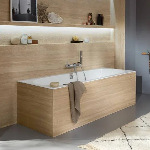 Villeroy & Boch Villeroy And Boch Oberon 2.0 1800 X 800mm Double Ended Rectangular Bath 4 Villeroy & Boch Villeroy And Boch Oberon 2.0 1800 X 800mm Double Ended Rectangular Bath - Image 2