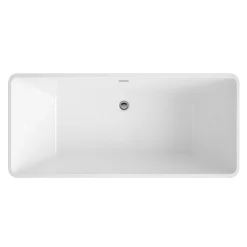 Valencia 1615 Square Modern Freestanding Bath -Victorian Plumbing shop valencia1615squaremodernfreestandingbathd2