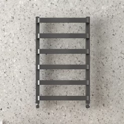 Venice Brushed Black Nickel Designer Heated Towel Rail (500 X 800mm) 7 Venice Brushed Black Nickel Designer Heated Towel Rail (500 X 800mm) -Victorian Plumbing shop venbn85d1