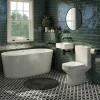 Victorian Plumbing Cubetto 340 X 295mm 0TH Compact Basin -Victorian Plumbing shop ves0370th n d2