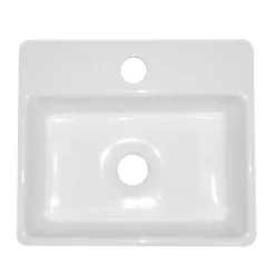 Victorian Plumbing Cubetto 340 X 295mm Compact Counter Top Basin 1TH 7 Victorian Plumbing Cubetto 340 X 295mm Compact Counter Top Basin 1TH -Victorian Plumbing shop ves037ct d1
