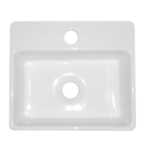 Victorian Plumbing Cubetto 340 X 295mm Compact Counter Top Basin 1TH 5 Victorian Plumbing Cubetto 340 X 295mm Compact Counter Top Basin 1TH - Image 3