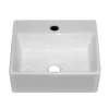 Victorian Plumbing Cubetto 340 X 295mm Compact Counter Top Basin 1TH 2 Victorian Plumbing Cubetto 340 X 295mm Compact Counter Top Basin 1TH -Victorian Plumbing shop ves037ct d2