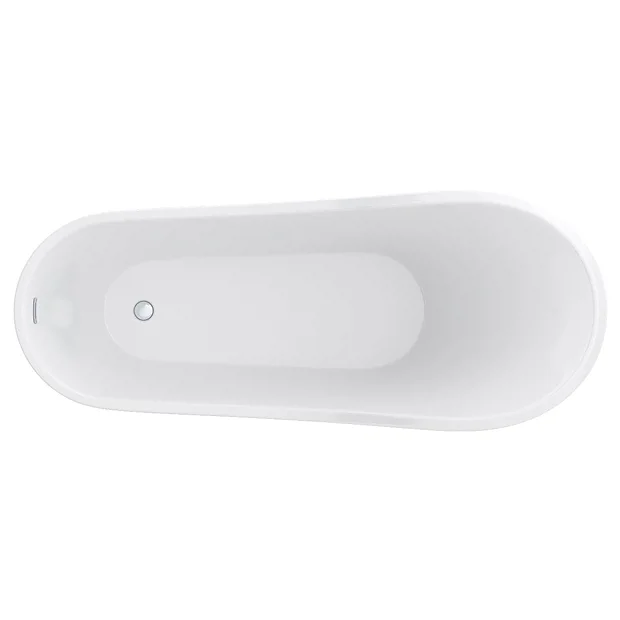 Victorian Plumbing Vienna 1730 Modern Slipper Free Standing Bath 6 Victorian Plumbing Vienna 1730 Modern Slipper Free Standing Bath - Image 4