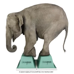 Cleargreen Bathroom Cleargreen Viride Offset 170cm X 75cm Single Ended Bath + Panel -Victorian Plumbing shop virideoffset170cmx75cmsingleendedbathwithpaneld2