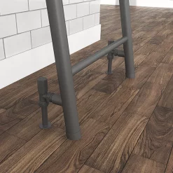 Venice Anthracite Leaning Ladder 1800 X 500mm Heated Towel Rail -Victorian Plumbing shop vnr1ant d3