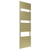 Venice Pannello Heated Towel Rail - Brushed Brass (1512 X 500mm) -Victorian Plumbing shop vptr155bb l