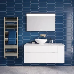 Crosswater Circus 400mm Countertop Basin White -Victorian Plumbing shop wa