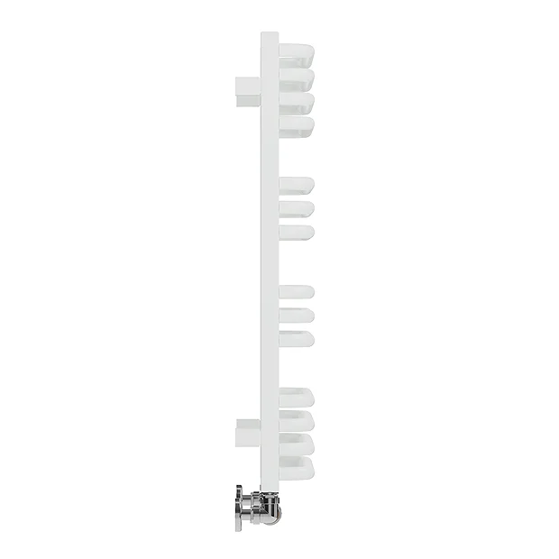 Terma Alex H760 X W500mm White Heated Towel Rail 5 Terma Alex H760 X W500mm White Heated Towel Rail - Image 3