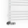 Terma Alex H760 X W500mm White Heated Towel Rail -Victorian Plumbing shop wgale076050 k916sx d3