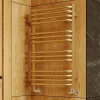 Terma Alex H760 X W500mm Brass Heated Towel Rail