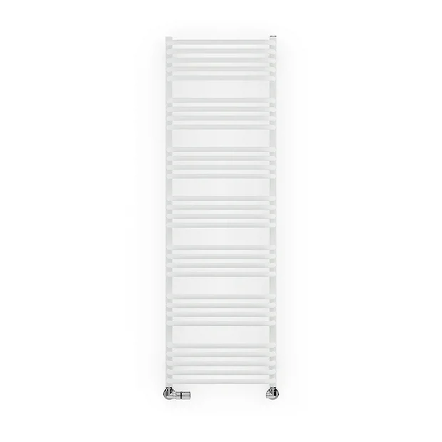 Terma Alex H1580 X W500mm White Heated Towel Rail 6 Terma Alex H1580 X W500mm White Heated Towel Rail - Image 4